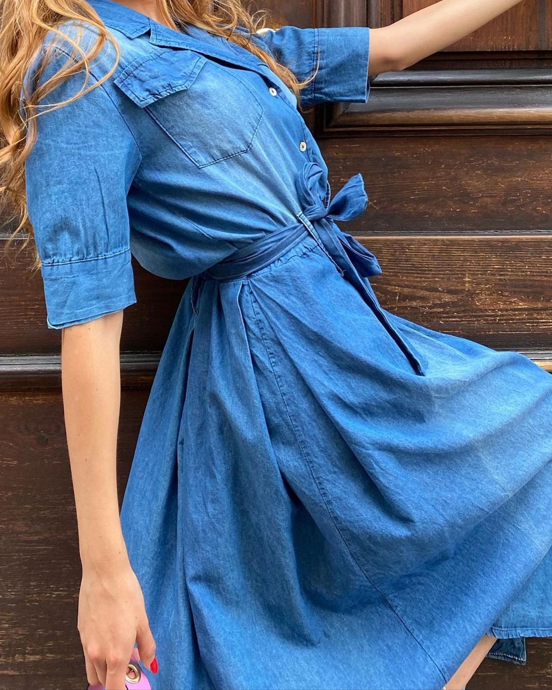 JEANS CHEMISIER DRESS