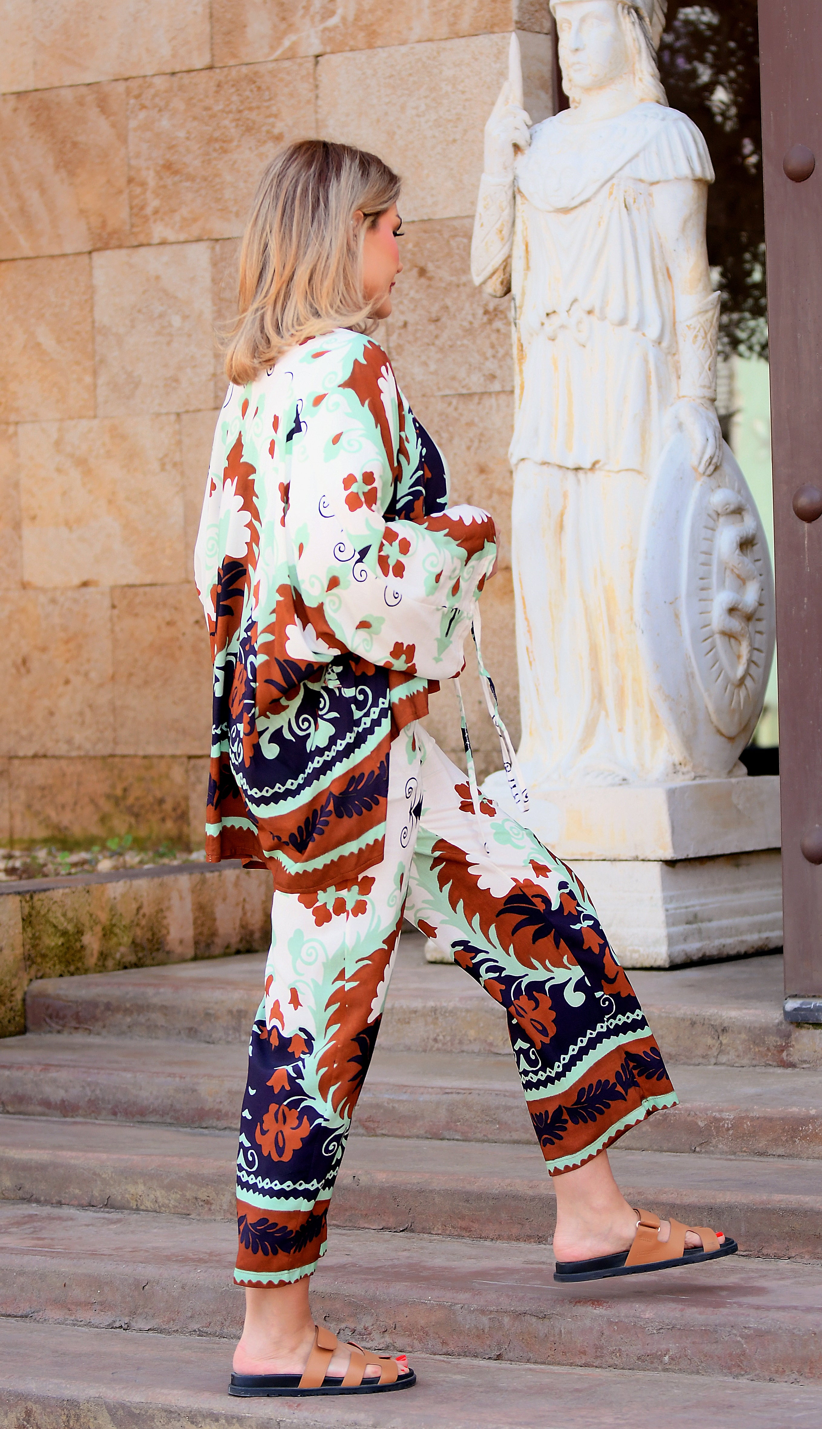 SET KIMONO AND PANTS