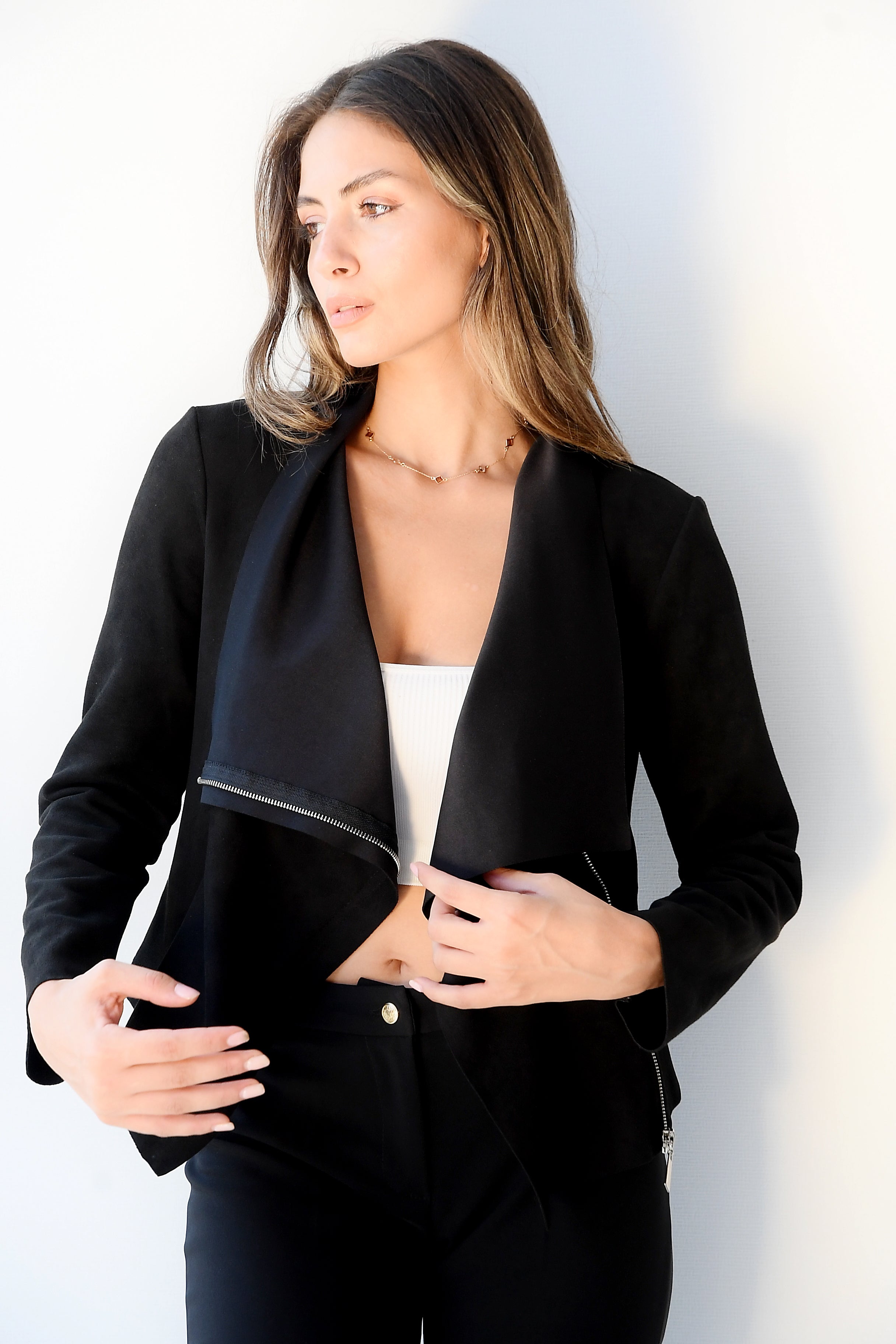 ZIPPER-CASUAL JACKET