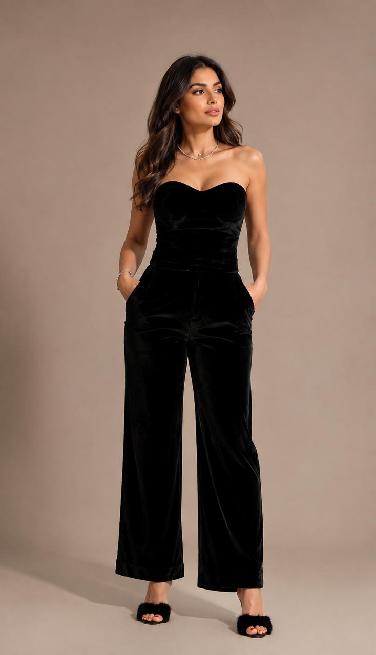 VELVET SET BLACK