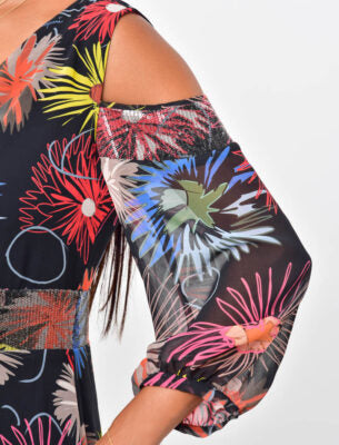 FIREWORKS LONG DRESS