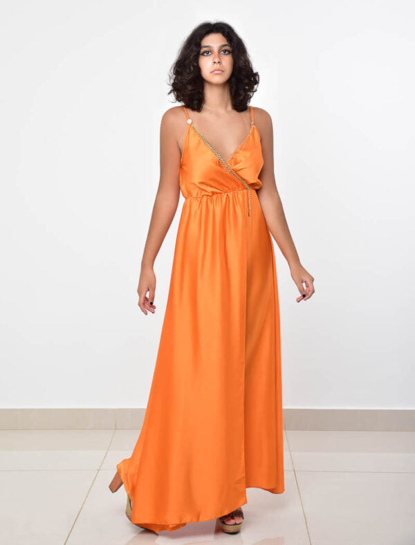 SILK LONG DRESS