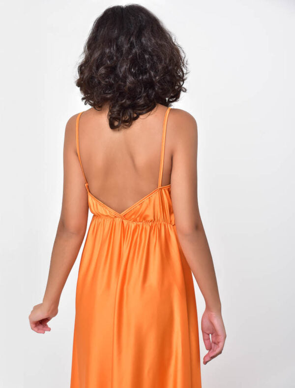 SILK LONG DRESS