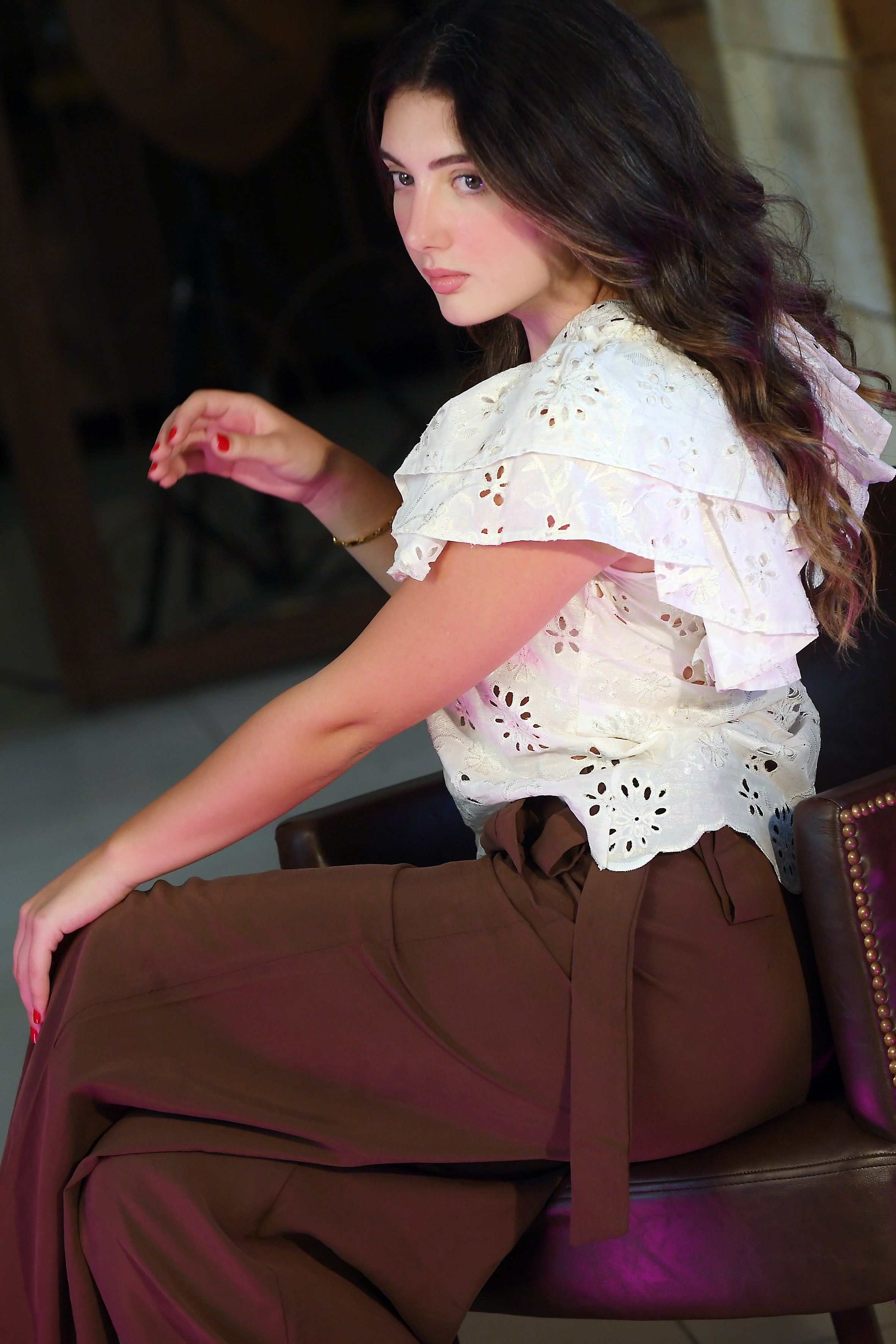 Brown pants