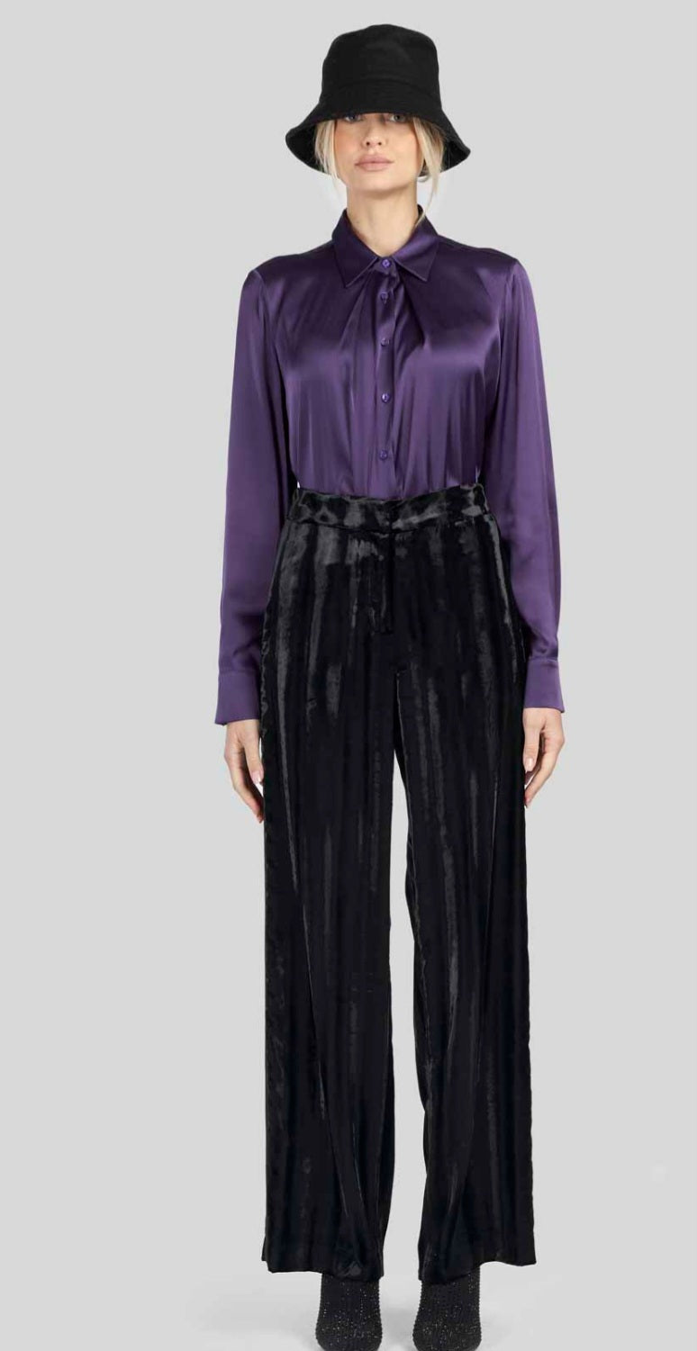 VELVET SILKY PANTS