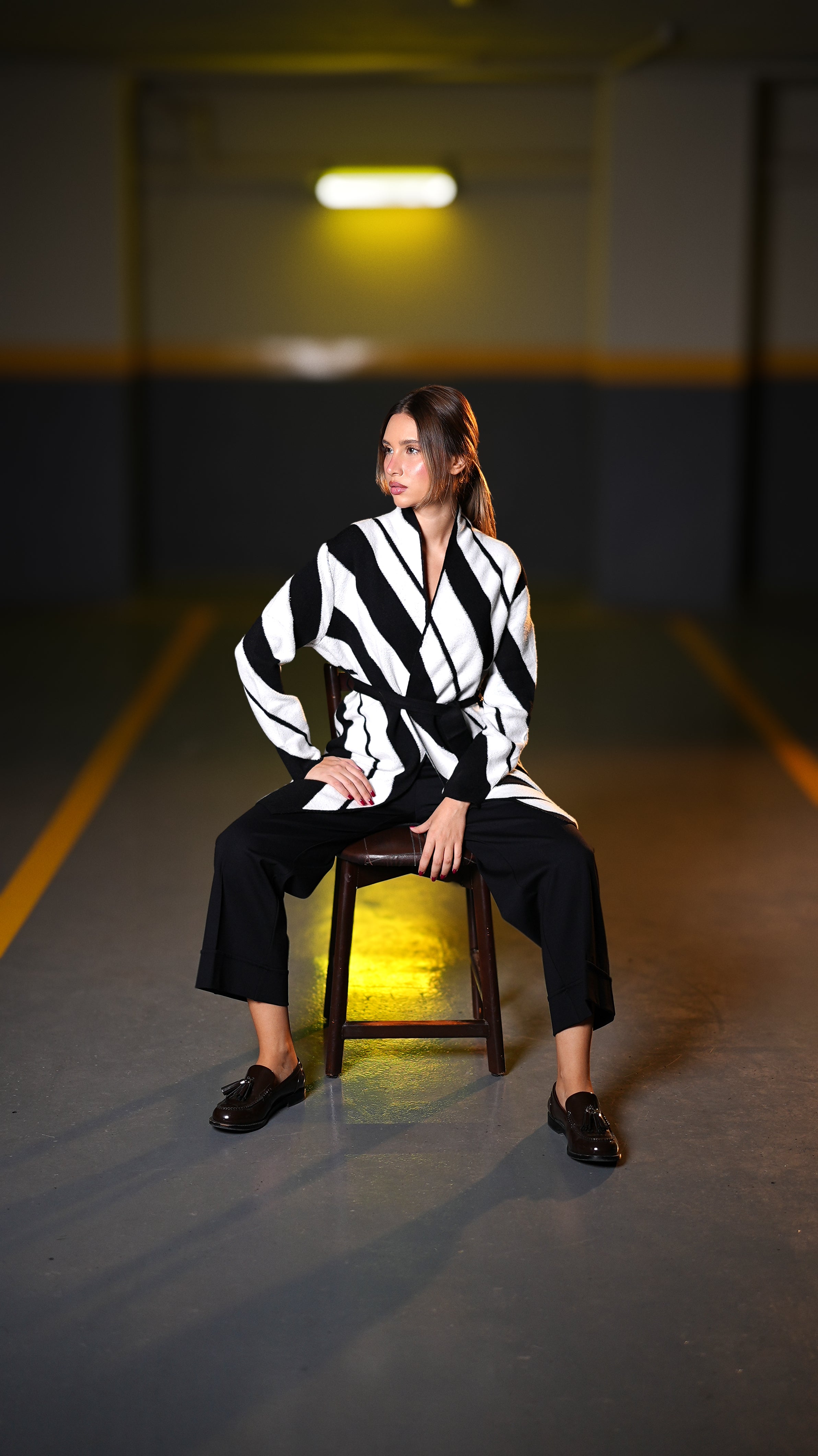 Cardigan Zebra