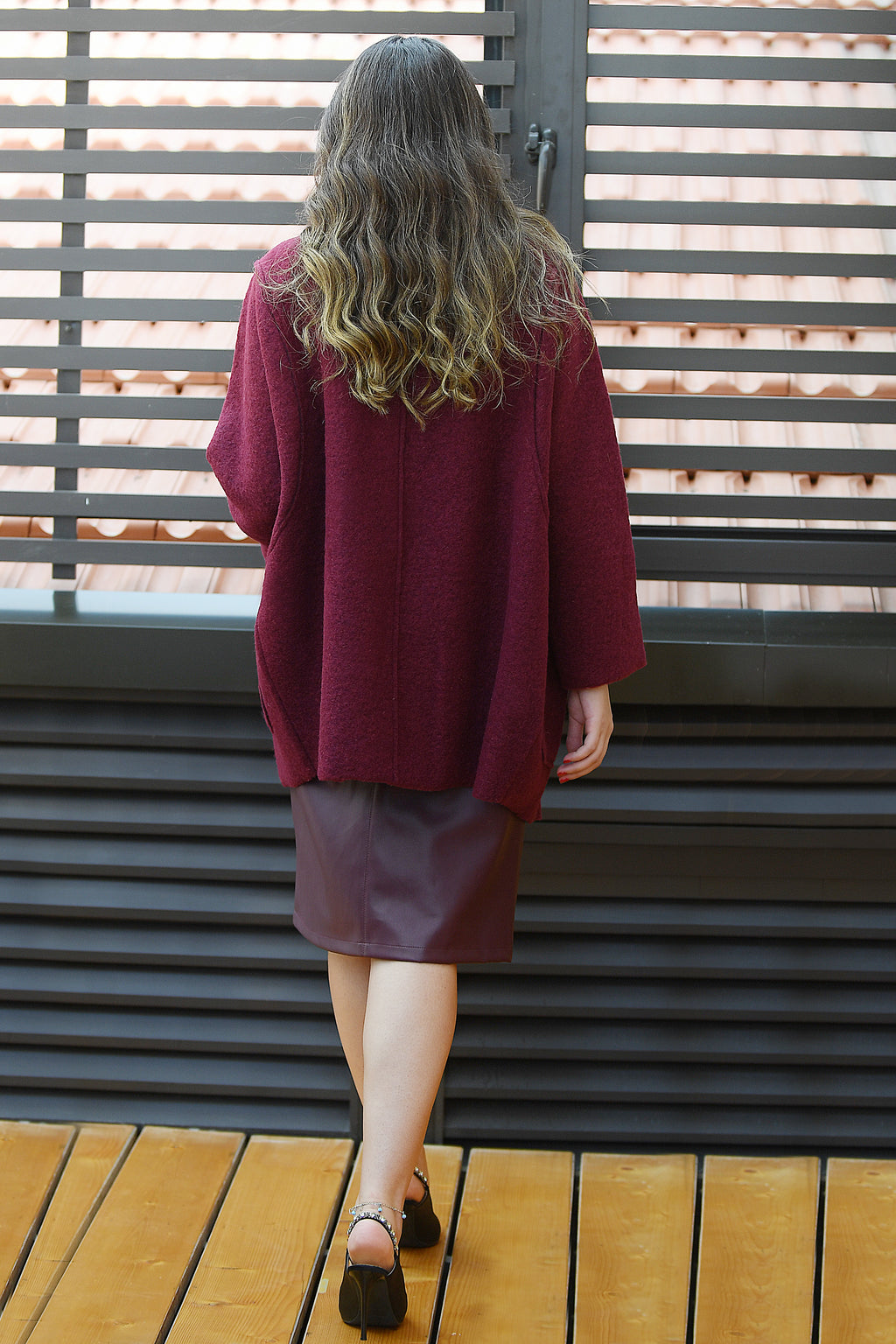 Oversized Coat 60%WOOL