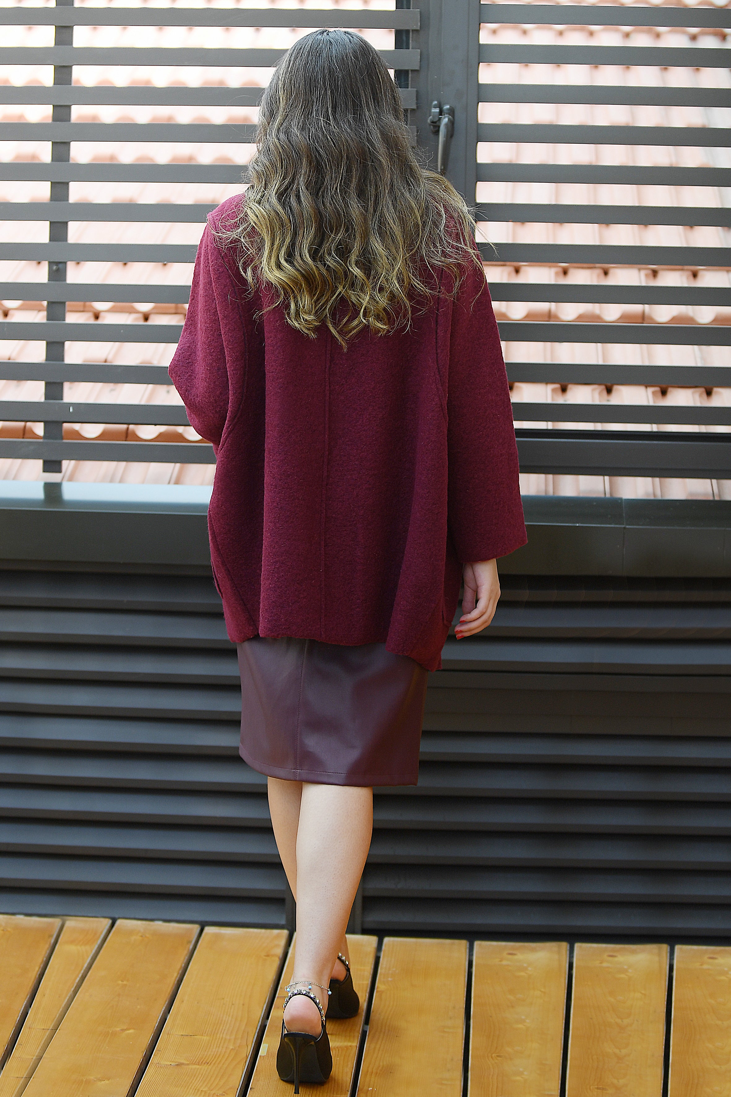 Oversized Coat 60%WOOL