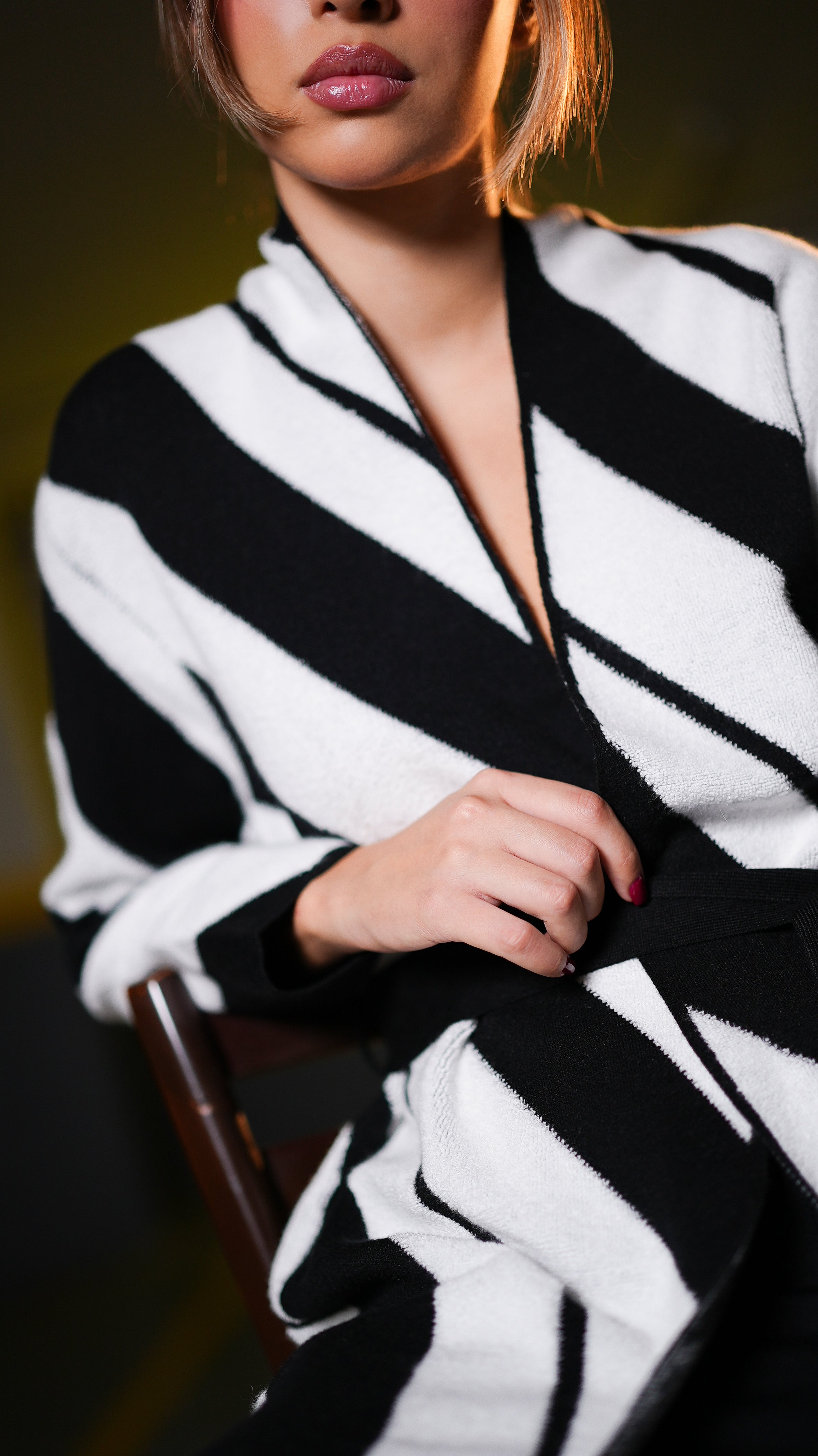 Cardigan Zebra