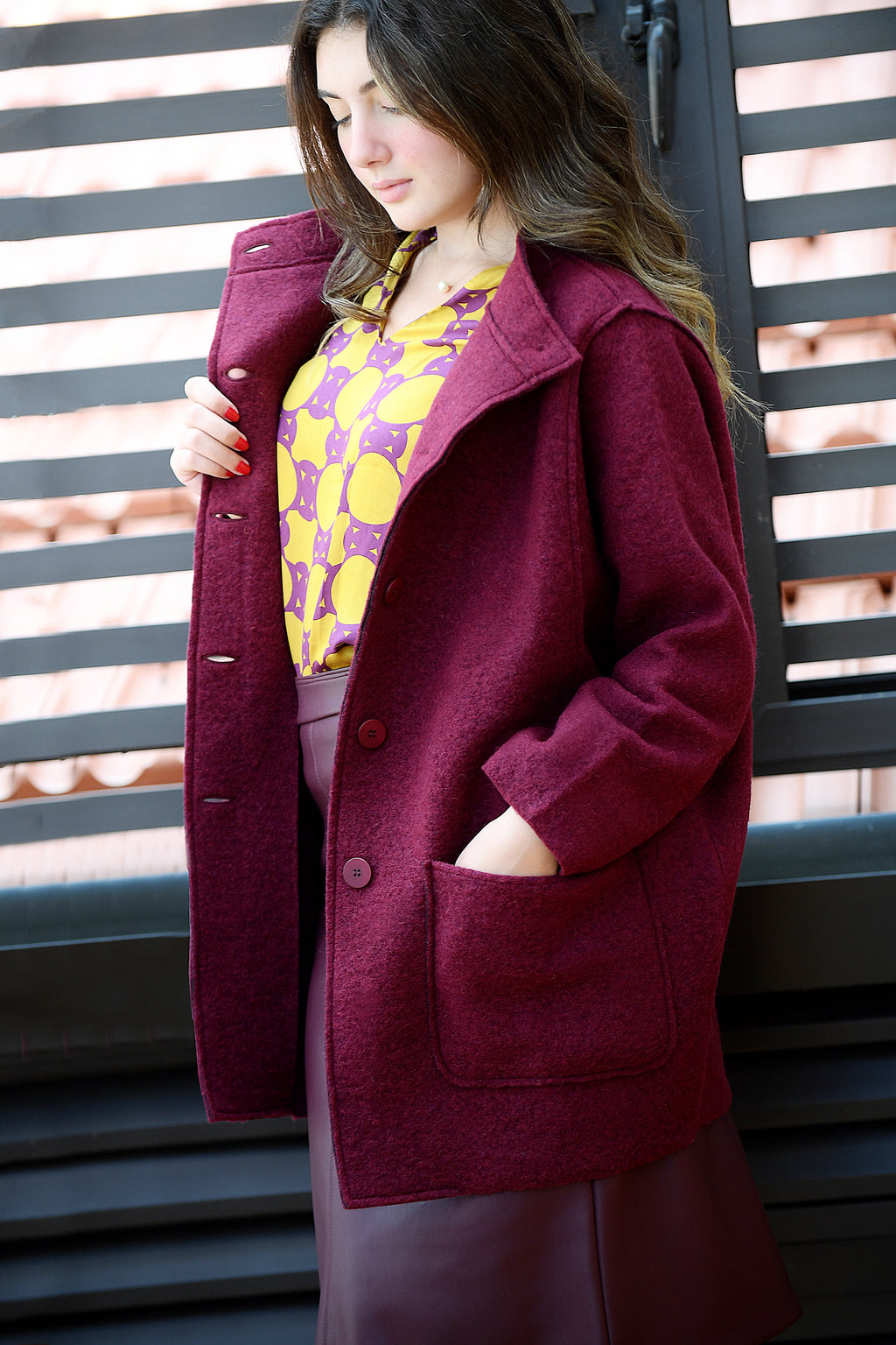 Oversized Coat 60%WOOL