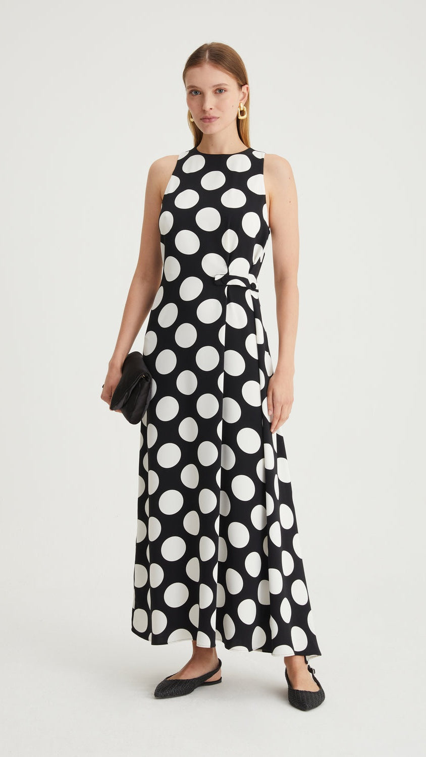 DOT LONG DRESS