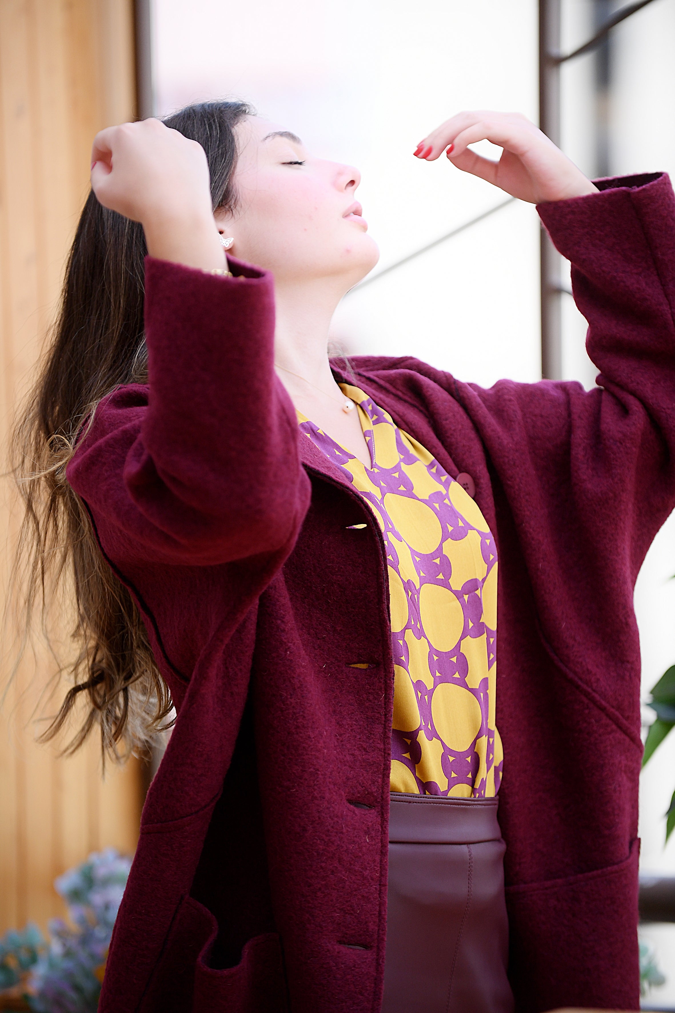 Oversized Coat 60%WOOL