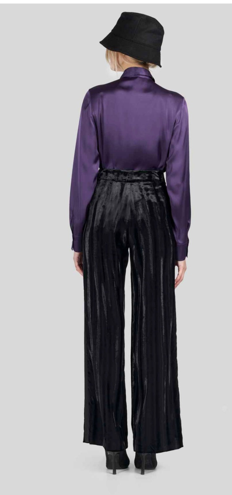 VELVET SILKY PANTS