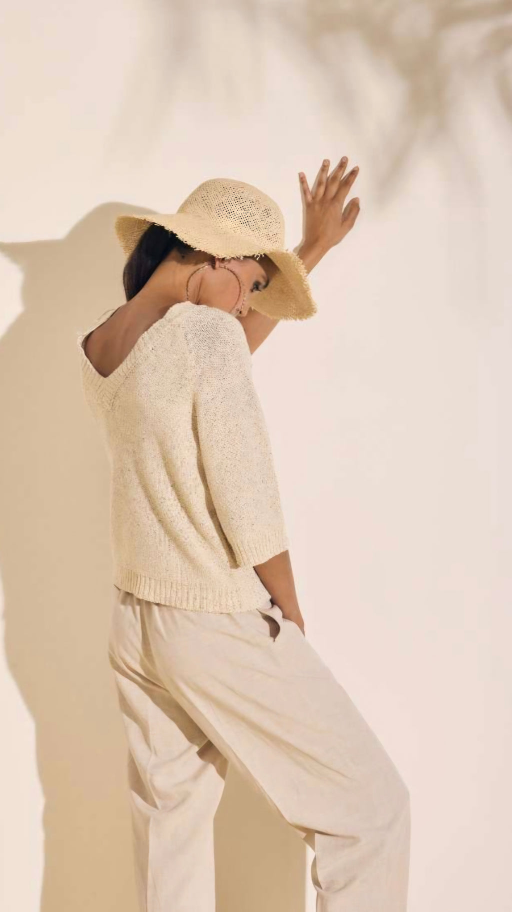 KNIT TOP PAILLETES