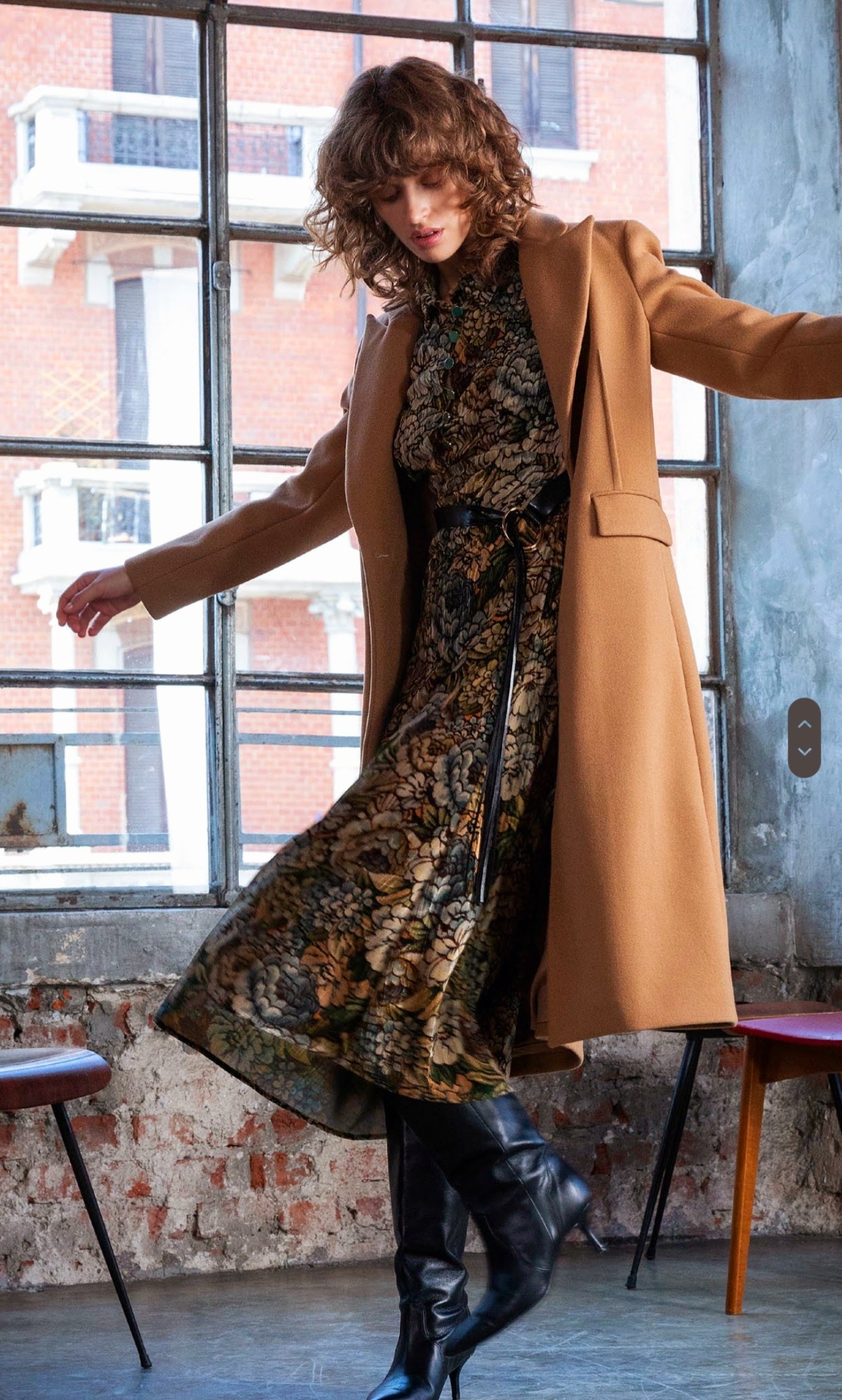 SILKY VELVET DRESS