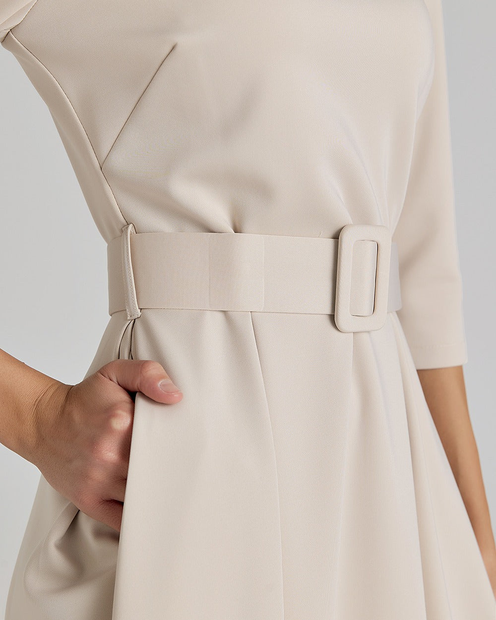 DRESS OFF-WHITE ELEGANCE