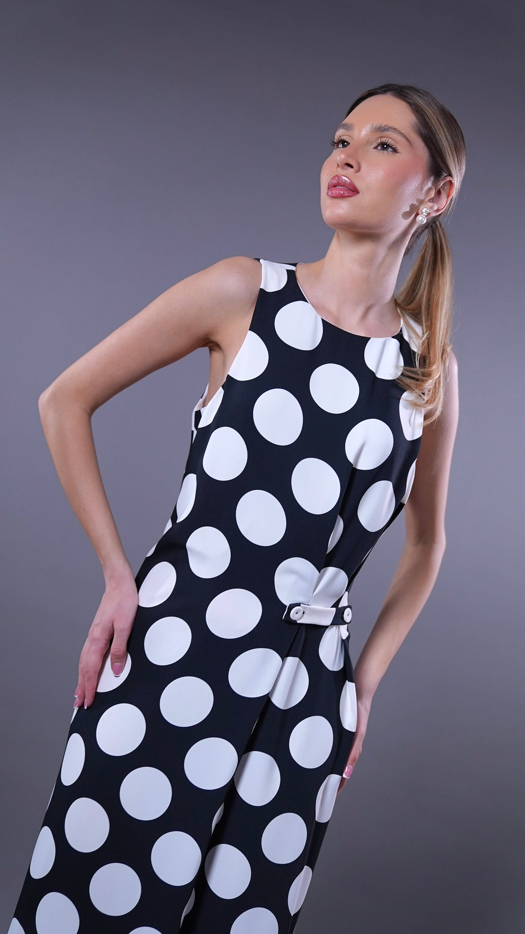 DOT LONG DRESS