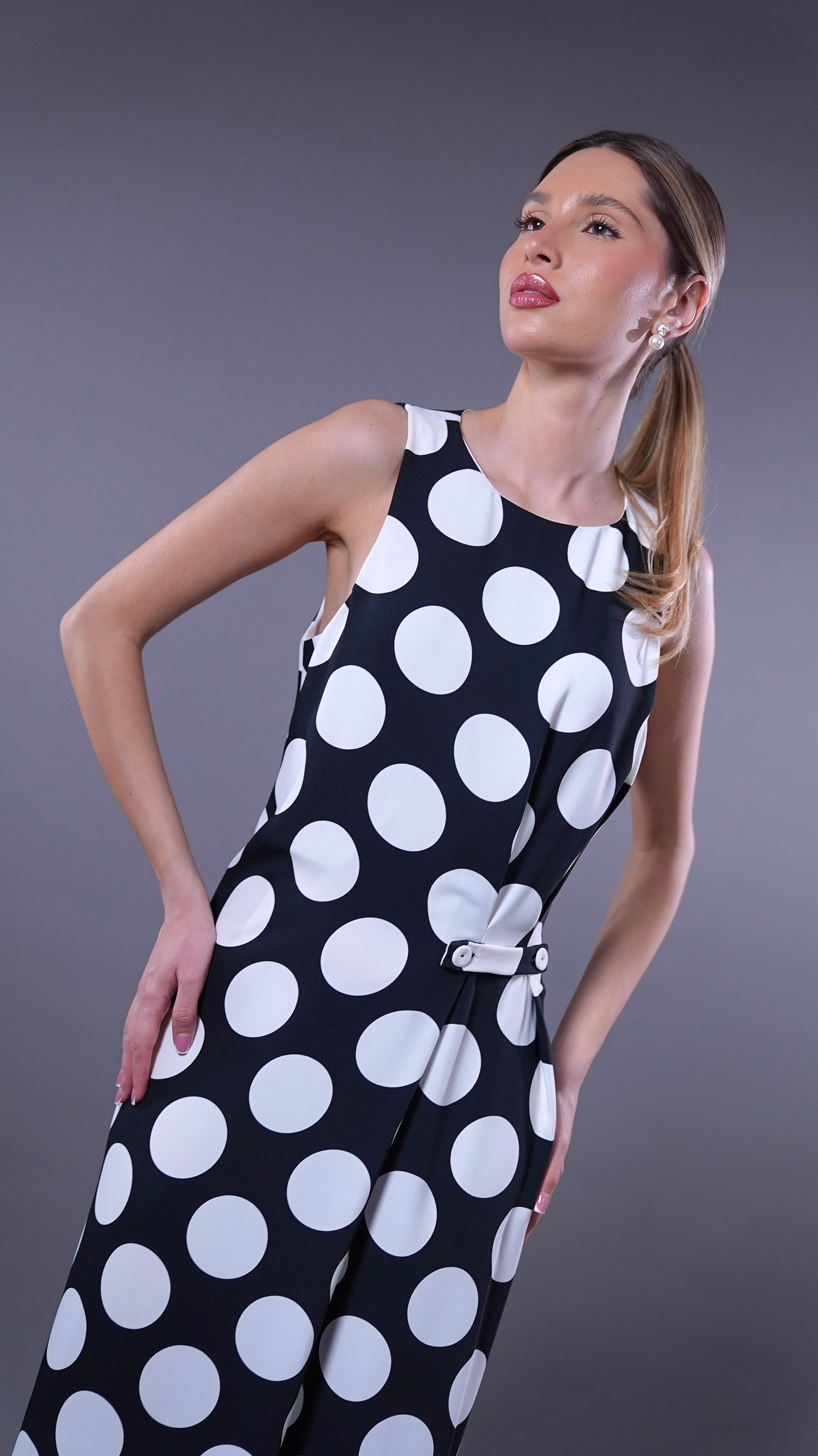 DOT LONG DRESS